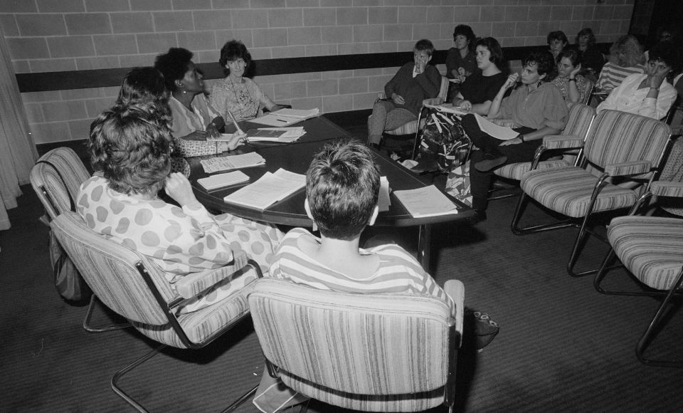 Women's studies meeting, 1988