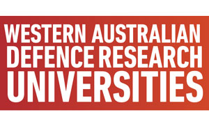 Western Australian Defence Research Universities logo