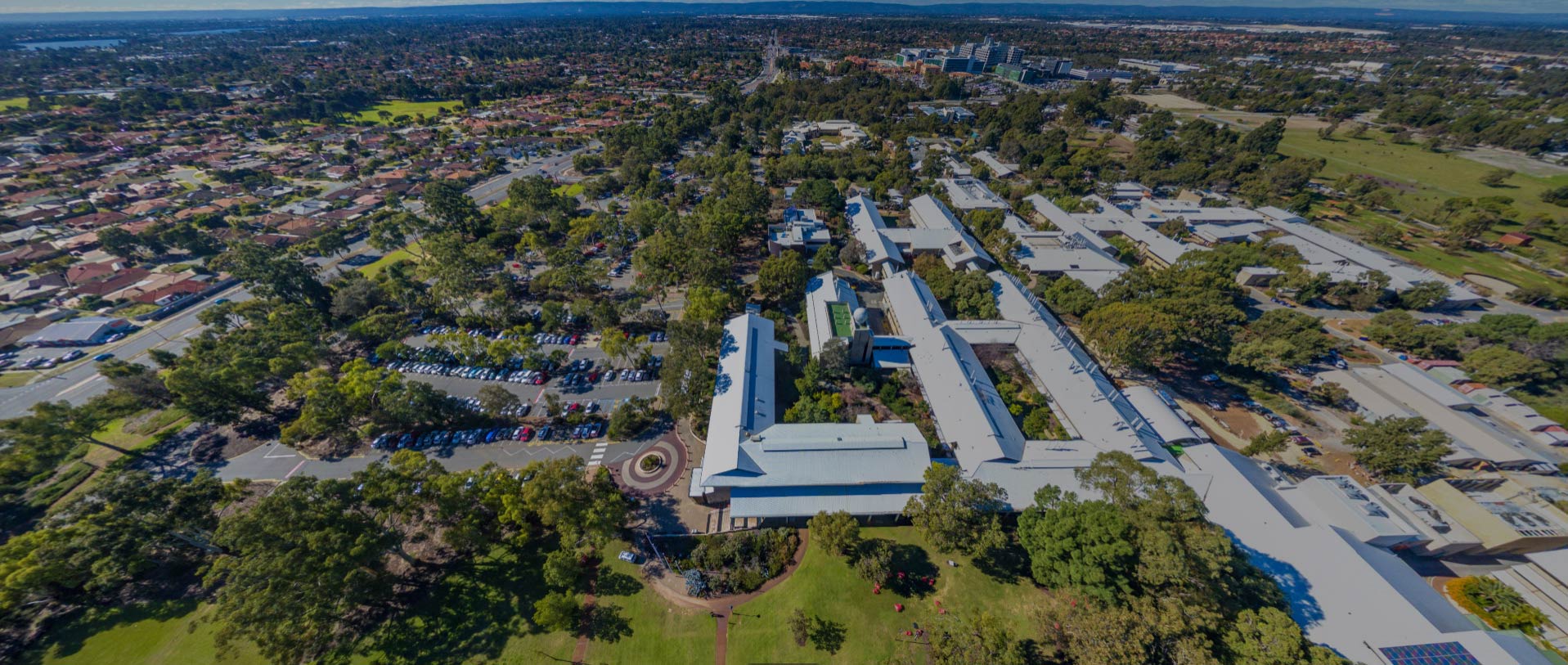 Aerial of Murdoch's Perth Campus