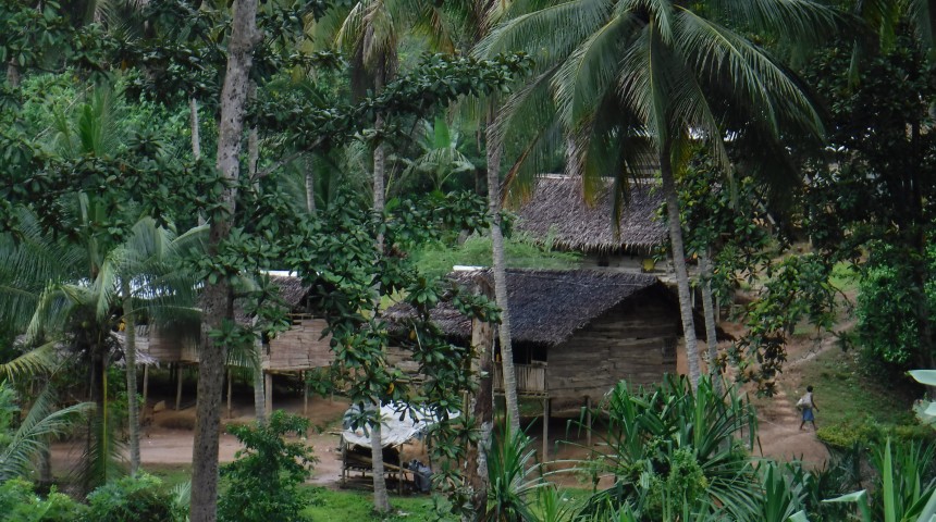 Trad Village in Papua New Guinea (PNG).