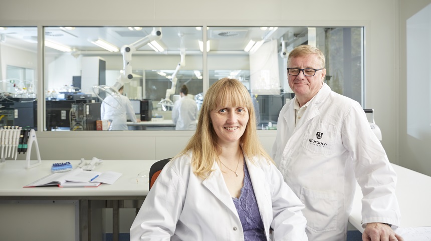 Prof. Elaine Holmes and Prof. Jeremy Nicholson at the Phenome Centre