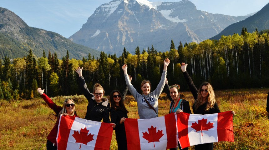 Murdoch students on exchange in Canada
