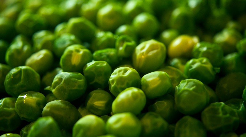 wrinkled peas getty image